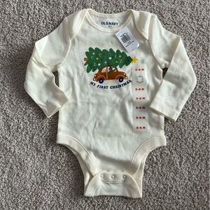 Baby’s first Christmas onesie